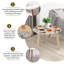 Ensemble de 2 tables basses gigognes Triangle Halloween