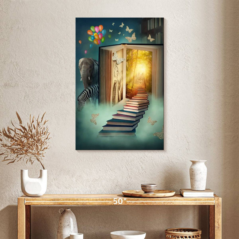 Kelan Stairway To Fantasy, H 36 po x l 24 po