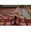 Tapis de couloir géométrique Kilim tissé à la main 3 x 13