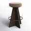 Damon Swivel Stool-Sapphire Khaki-Counter-566847705-591906183-574702689
