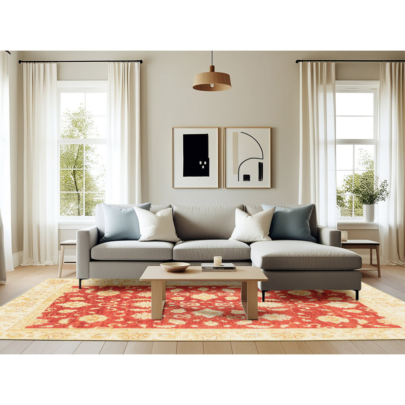 Abstract Indoor Rug, Rectangle 6' x 9'