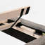 Lit plateforme tapissier