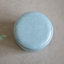 30cm Small Round Faux Leather Upholstered Ottoman-1061551656