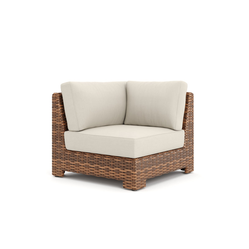 Chaise de patio avec coussins sunbrella Nico