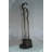 Kamaya Male Female Abstract Bronze Statue -  Size: 6"L x 8"W x 31"H. 