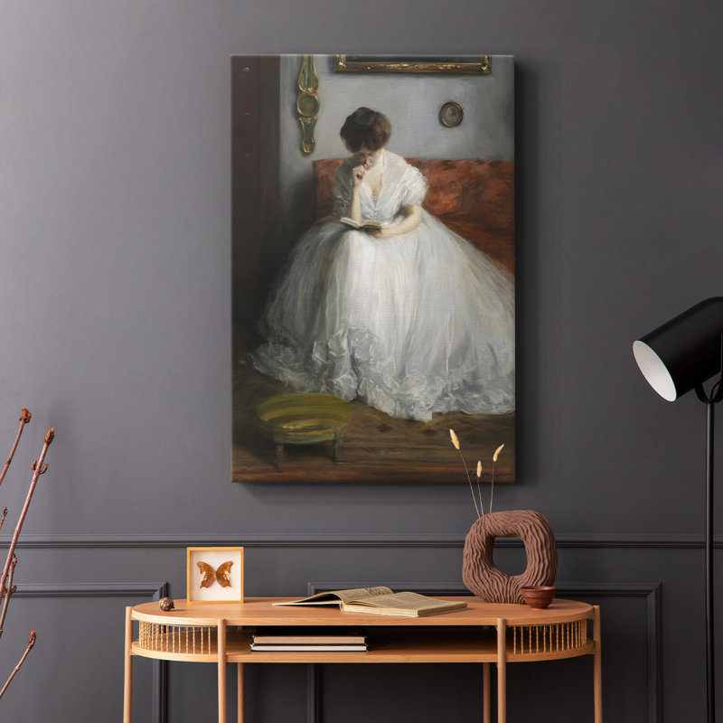 Paysage rétro XCVII - galerie Cavas, H 27 po x l 18 po