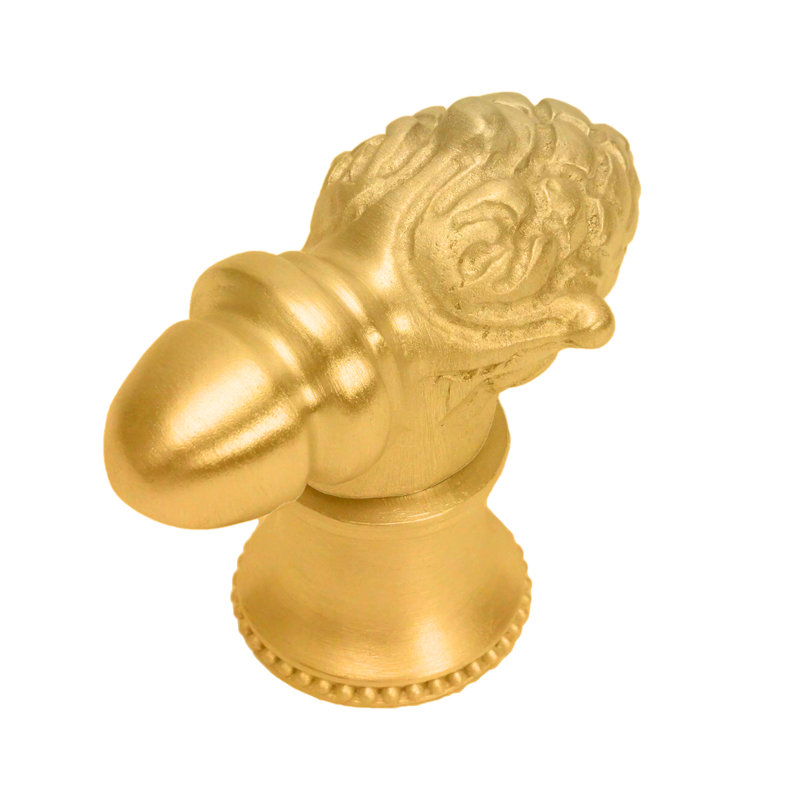 Bienvenue large knob in Gilded Mercury