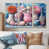 Toile naturelle avec cadre flottant