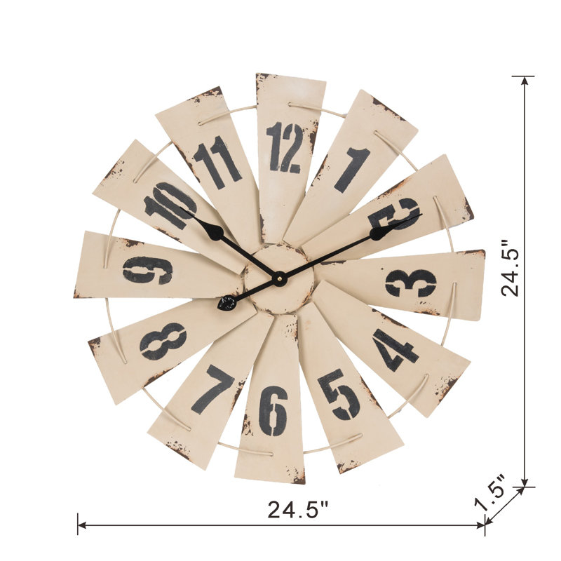 Metal Wall Clock