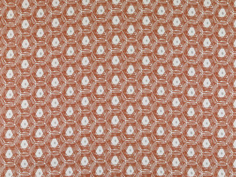 Alhambra Fabric, Coral