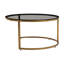 Ranchester Glass Top Frame Nesting Tables
