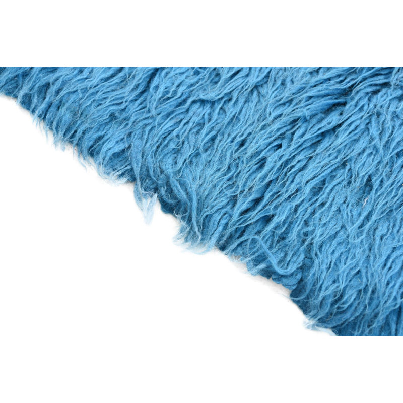 Tapis de couloir bleu Parra