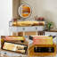 Corner Dressing Table with 360° Rotating Mirror-937773650