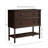 Madison Park Signature Beckett 36"W Traditional Spindle Wood 2-Drawer Accent Chest with Lower Shelf, Dark Brown-63623407