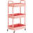 3-Tier Rolling Cart with Wheels,Multifunction Utility Storage carts, Kitchen Storage Organizer,Mobile Shelving Unit-113915495