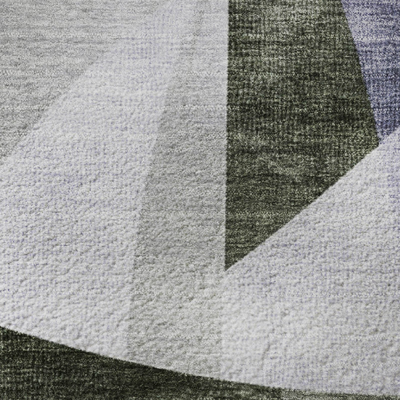 Tapis tourbillon de qualité supérieure lavable à la machine Ashington AMF1836, Tapis de couloir 2 pi 3 po x 7 pi 6 po