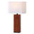Elsee Burl Wood Table Lamp