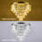 Hallum 31.5" W 12-Light Dimmable Tiered Chandelier-1563410619
