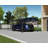 Palram - Canopia Arcadia 12' W x 21' D Canopy Gray