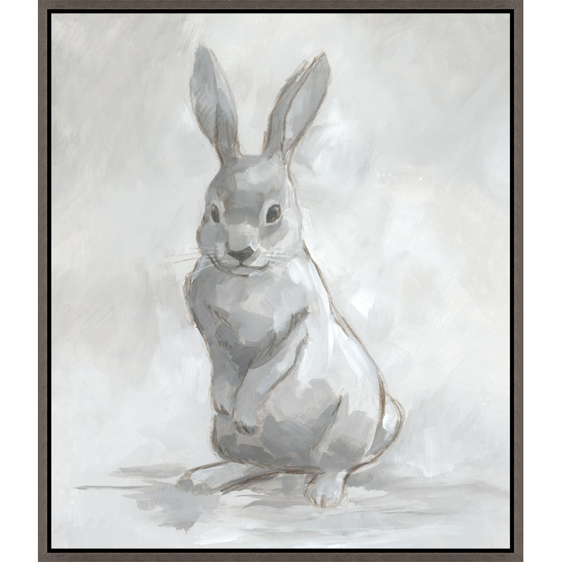 Painterly Rabbit Painting by Richard Ryder, Image Brush Gel