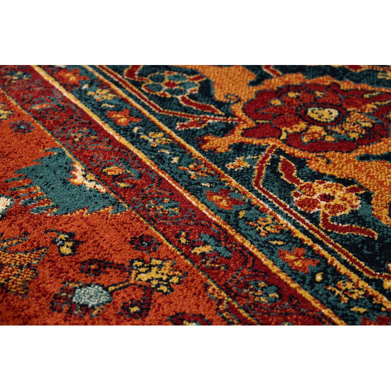 Oriental Wool Area Rug, Rectangular 200 x 300cm