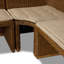 Senna Dining Banquette L Shape 144"-Left-2143569974