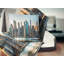 Coussin décoratif à l’horizon de the photographie new york city-30029226-30029229