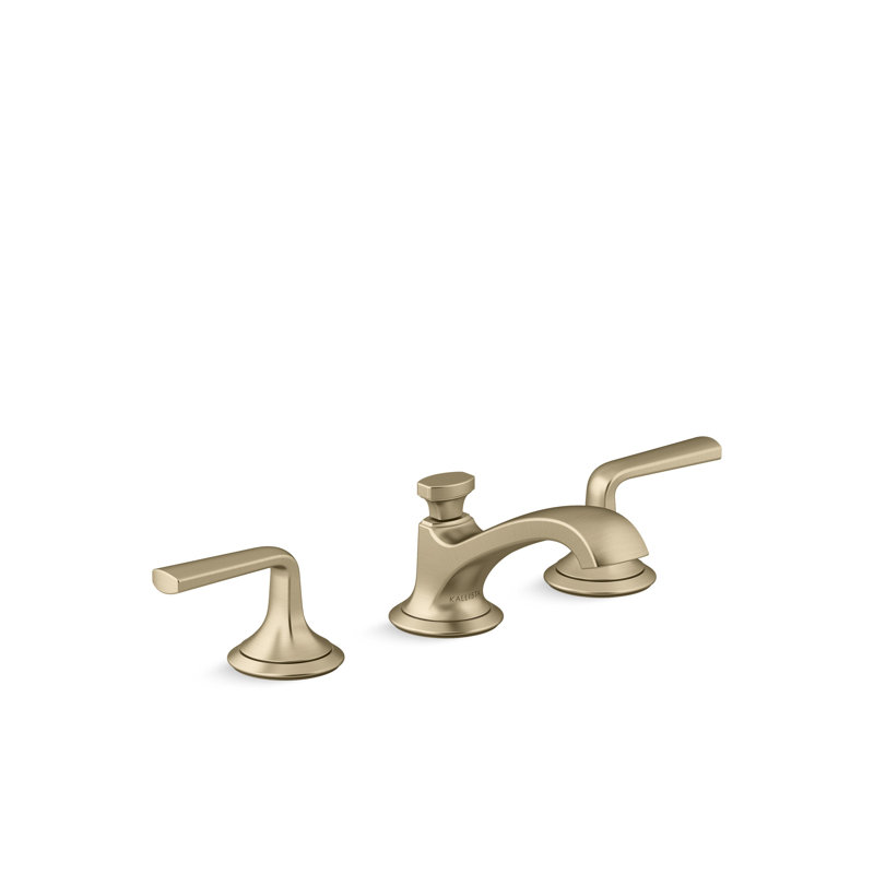 Script™ Sink Faucet, Low Spout, Lever Handle, Brushed French Gold