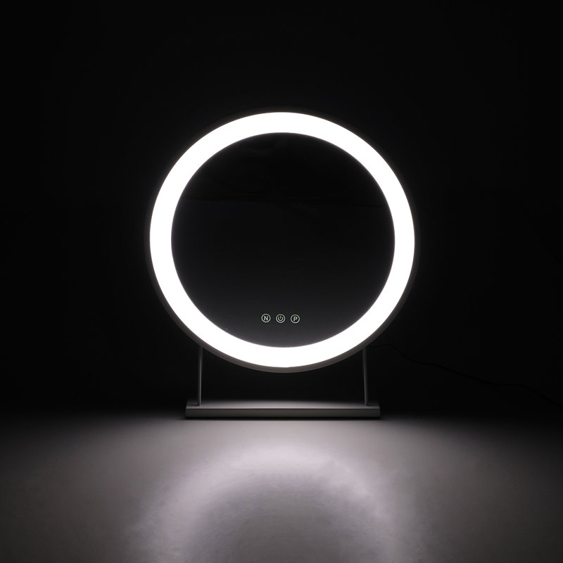 Bollen Metal Round Floor Mirror