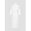 Solange Cotton Blend Terry Cloth Girl / Woman+ Above Knee Bathrobe with Pockets-73523502