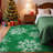 4x6ft  Christmas Snowflakes Printed Area Rug Washable Non Slip,Soft Indoor Carpets,Low Pile Xmas Decoration Rugs-1928869343