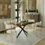 Table de salle à manger rectangulaire extensible de 55,11 po à 70,86 po avec chaises en bois-720336572-720336575