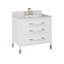 Verona 36" Freestanding Standard Single Bathroom Vanity with Vanity Top-286420499