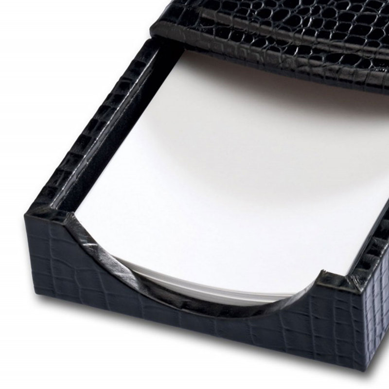 Leather Memo Pad Holder