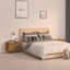 Gillean Manufactured Wood Bedside Table-1791964937