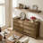 Weslyn 56" W Transitional Modern Solid Wood  6-Drawer Double Dresser-465355874
