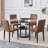 Modern Dining Set with Round Table-1231079892