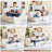 Bean Bag Chair, Memory Foam Bean Bag Chairs For Adults, Fireside Corner Chair Lazy Floor Corner Sofa For Living Room, Bedroom, Dorm, Office-1558808064