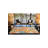 Modern Orange Colored Patterned Washable Woven Base Carpet-822377390