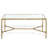 Terenna Metal And Glass Coffee Table-1127427344