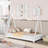 House Platform Bed With Triangle Tructure