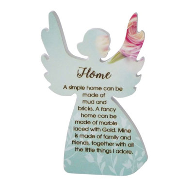 Plaque décorative Chrisette Heavenly Rose Angel