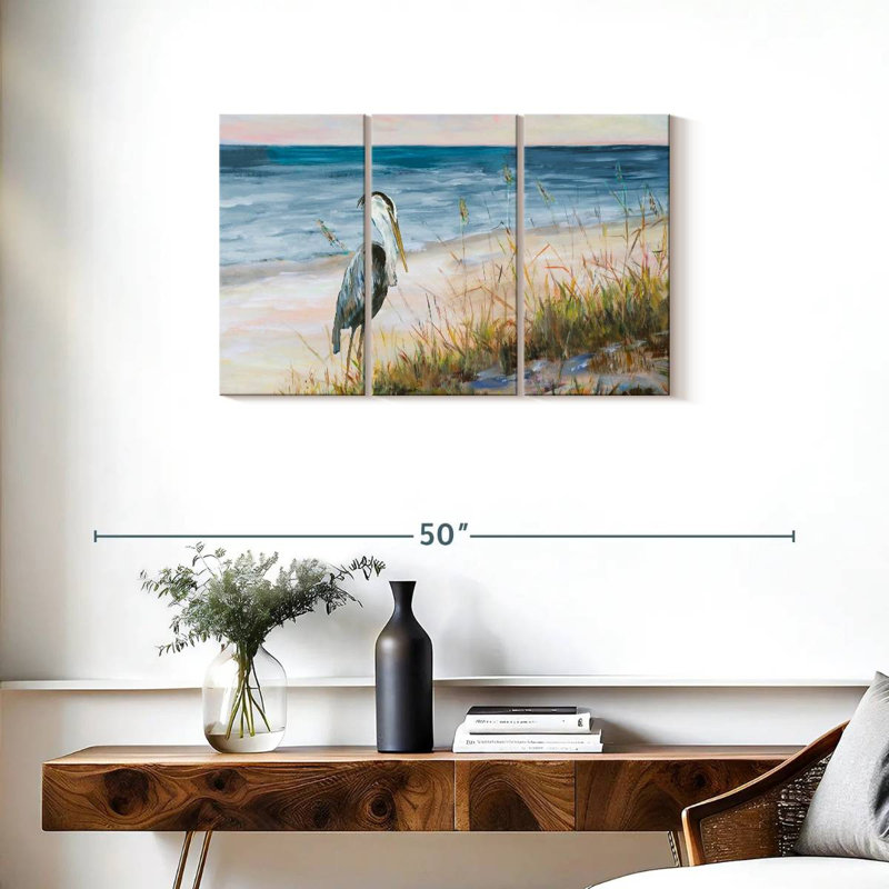 Heron Ocean View, 20" H x 33" W
