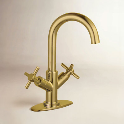 Concord 2-Handle 1-Hole Faucet with Push Drain