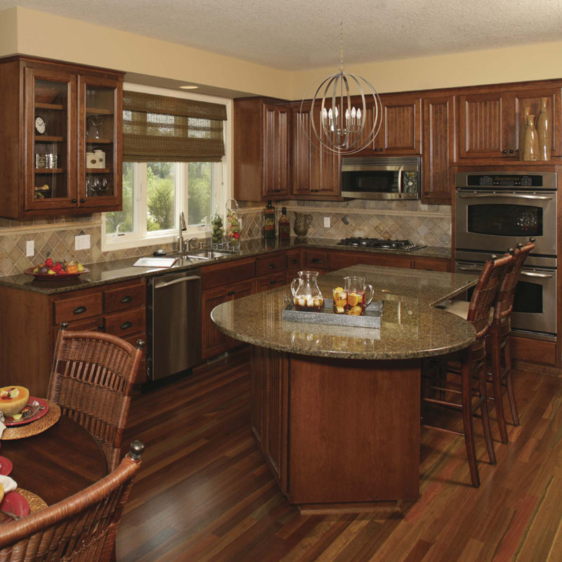 Cueva 6 - Light Dimmable Globe Chandelier, Burnished Brass