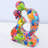 Modern Abstract Statue Small Couple Sculpture-536573090