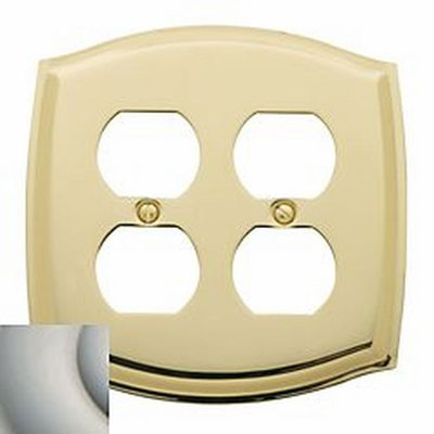 Colonial 2-Gang Duplex Outlet Wall Plate