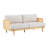 3-Seater Sofa With Cane Rattan-2138630725