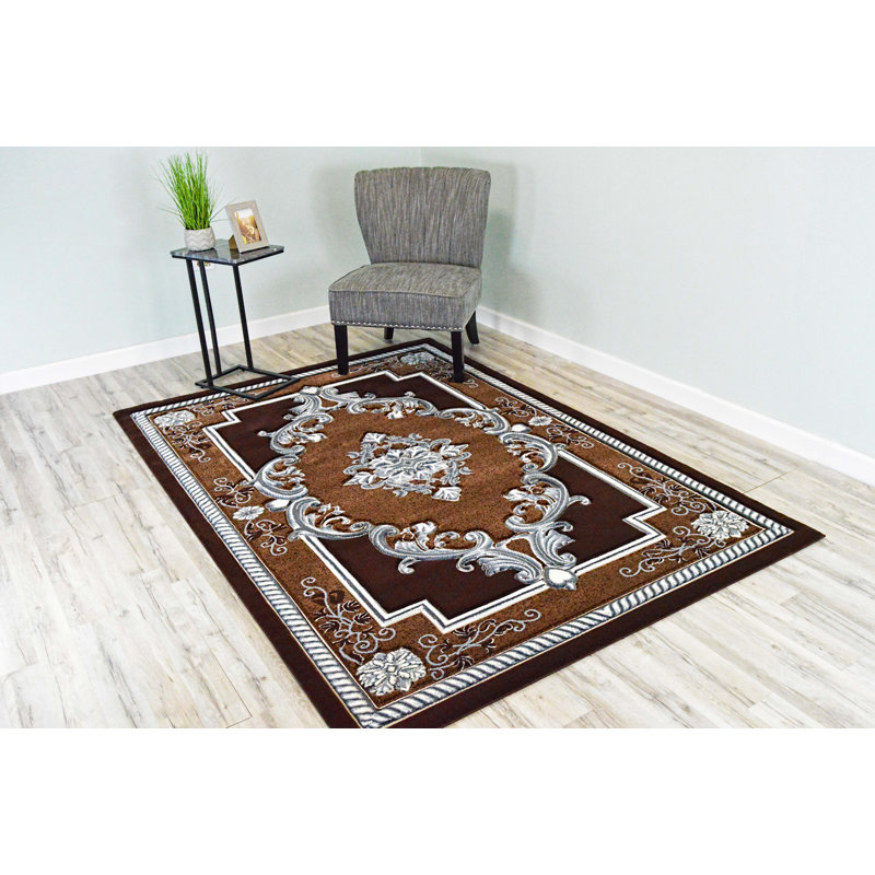 Tapis oriental Ramsel, Rectangle 4 pi x 5 pi 3 po