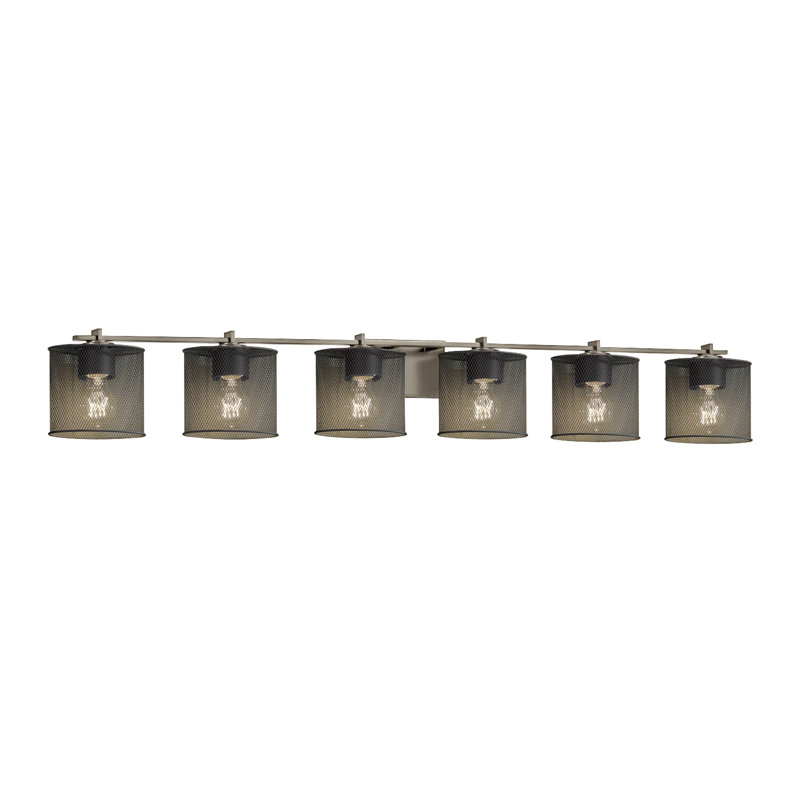 Bennett 6 - Light Dimmable Vanity Light, Brushed Nickel